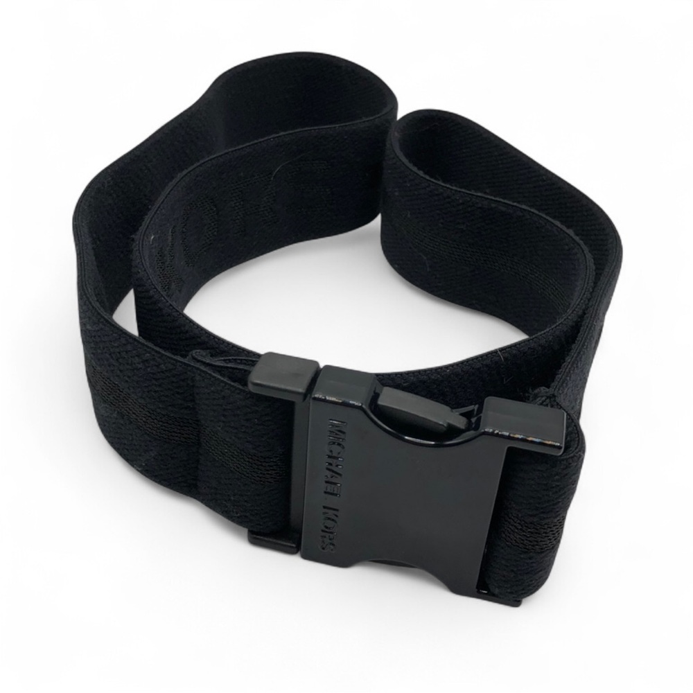 Michael Kors Elastic Belt Strap Buckle
